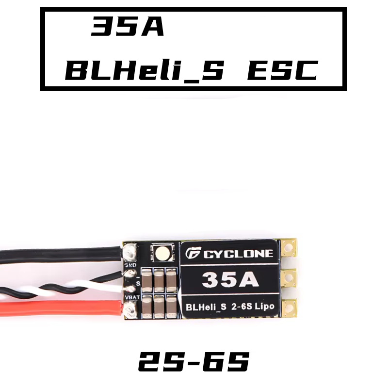 Fpv Drone Quadcopter - Cycloon 35A BLHeli_S ESC - Hoge