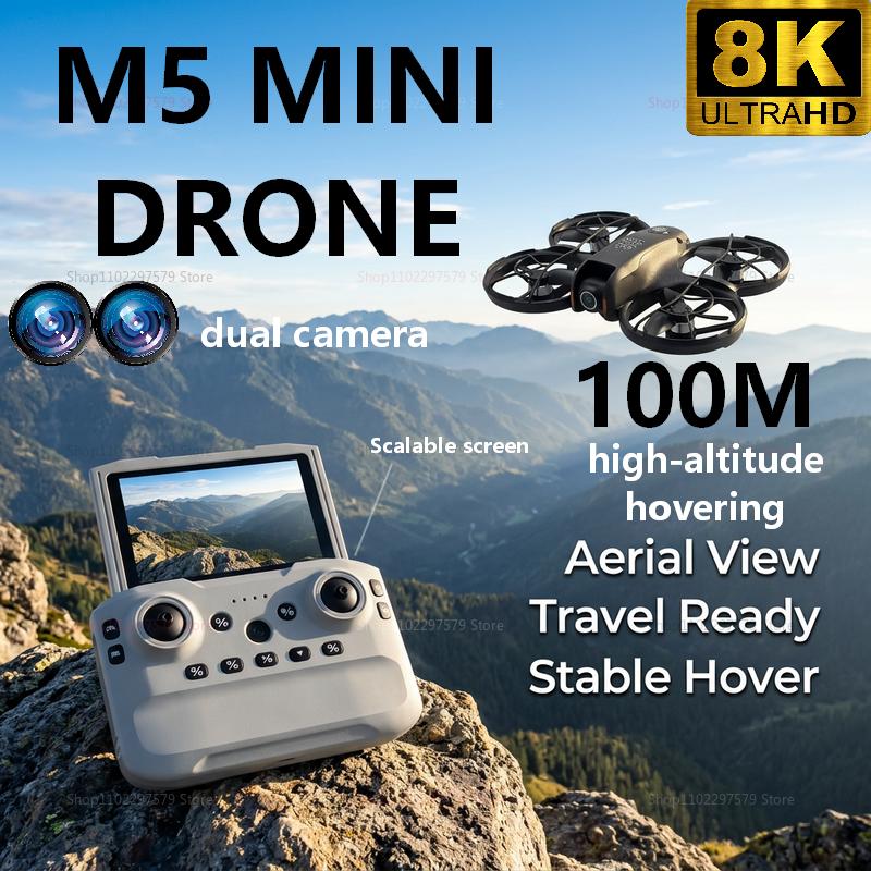 Fpv Drone Charger - 2026 Nieuwe M5 Mini Drone 8K