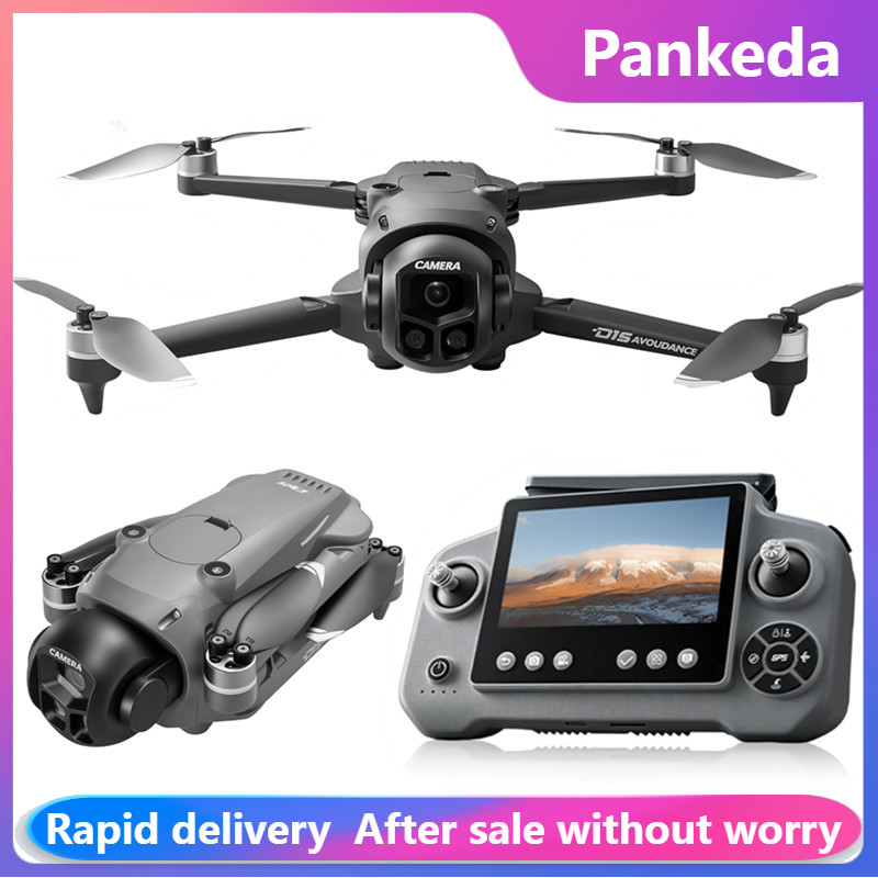 Fpv Drone Quadcopter - D15 Professionele 4K HD Drievoudige Camera